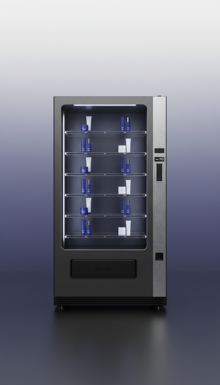 Premium Vending Machine With LED Accents
